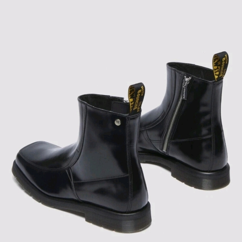 Dr.Martens Durrow Zip Black Boots womens Shoes Size5Color:black New - Picture 5 of 6